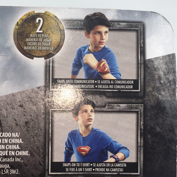 DC Justice League Superman Snap & Wear-It Hero Set Hasbro New in Package - Picture 6 of 9